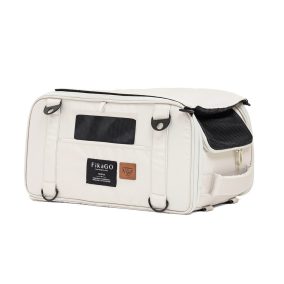   FIKAGO Utazó hordozó kutyáknak és macskáknak Truffle Creamy Cloud