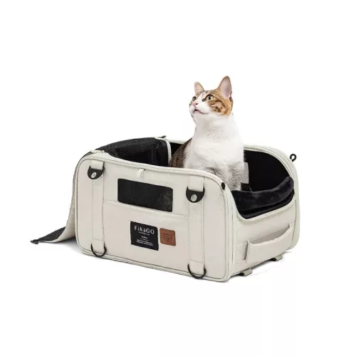 FIKAGO Utazó hordozó kutyáknak és macskáknak Truffle Arctic Flowers