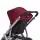 UPPAbaby bőr tolókar huzat Vista V2 babakocsihoz - Fekete