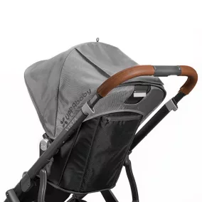 UPPAbaby bőr tolókar huzat Vista V2 babakocsihoz - Barna