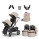 UPPABABY VISTA V3 babakocsi szett Twin - Liam