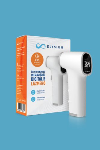 Elysium TP500 PRO magyarul beszélő érintésmentes infravörös digitális lázmérő