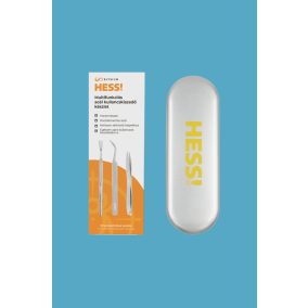   Multifunkciós 3 részes acél kullancskiszedő készlet, Elysium HESS!