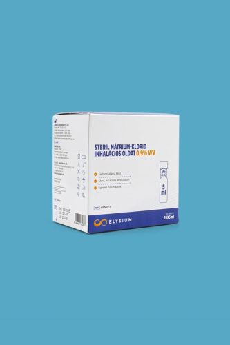 Elysium steril nátrium-klorid inhalációs oldat 0,9% V/V