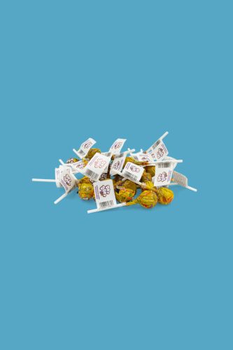 OKI DOKI KIDS ananász ízű étrend-kiegészítő nyalóka 15-féle vitaminnal és ásványi anyaggal - 25 DB