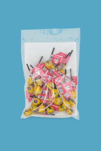 OKI DOKI KIDS cukormentes, ananász ízű étrend-kiegészítő nyalóka 9-féle vitaminnal és cinkkel (édesítőszerekkel)-25 DB