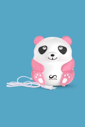 Elysium kompresszoros pink panda formájú inhalátor - AXD-302