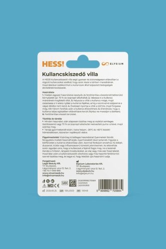Kullancskiszedő villa - 3 db/készlet, Elysium HESS!