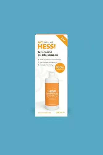 HESS! Tetűriasztó és -irtó sampon - 200 ml