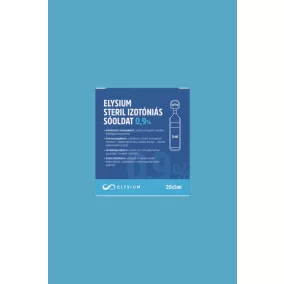 Elysium steril izotóniás sóoldat - 0,9% - 20 x 5 ml
