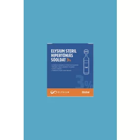 Elysium steril hipertóniás sóoldat - 3% - 20 x 5 ml