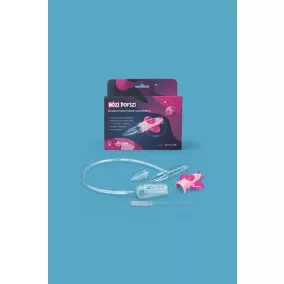  Elysium Nózi Porszi - Űrhajós orrszívó készlet porszívóhoz -  pink/magenta