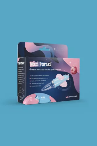 Elysium Nózi Porszi - Űrhajós orrszívó készlet porszívóhoz -  kék/pink