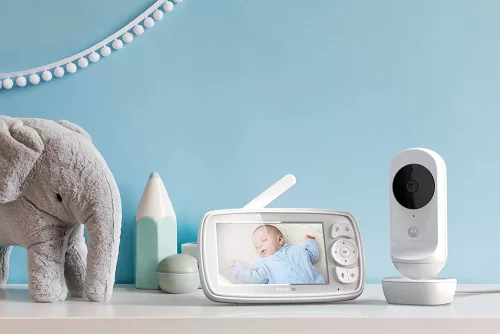 Motorola VM44 kamerás és wifi-s babaőrző