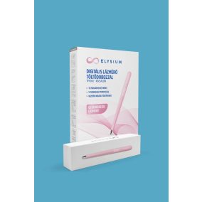   Elysium TP1000 digitális lázmérő töltődobozzal - rózsaszín