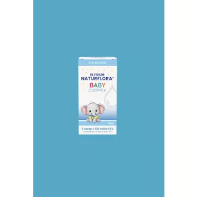   Elysium Naturflora Baby cseppek étrend-kiegészítő szuszpenzió 100 millió CFU Lactobacillus reuteri (UBLRu-87) spórával - 5 ml