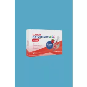   Elysium Naturflora Kids eper ízű belsőleges szuszpenzió édesítőszerrel és 2 milliárd Bacillus Clausii (UBBC-07) spórával - 20 x 5 ml