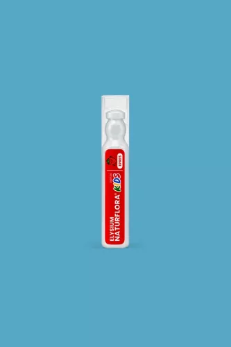 Elysium Naturflora Kids eper ízű belsőleges szuszpenzió édesítőszerrel és 2 milliárd Bacillus Clausii (UBBC-07) spórával - 20 x 5 ml