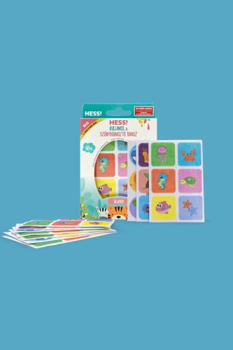 Kullancs- és szúnyogriasztó állatos tapasz enyhébb aromával (0-3 éves kor között) - 60 db Elysium HESS!