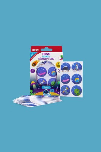 Kullancs- és szúnyogriasztó űrhajós tapasz intenzívebb aromával (3 éves kortól) - 60 db Elysium HESS!