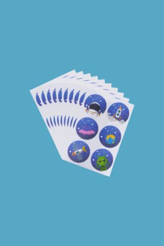 Kullancs- és szúnyogriasztó űrhajós tapasz intenzívebb aromával (3 éves kortól) - 60 db Elysium HESS!