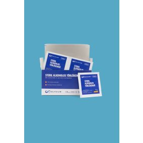   Elysium steril alkoholos törlőkendő 70%-os izopropil-alkohollal