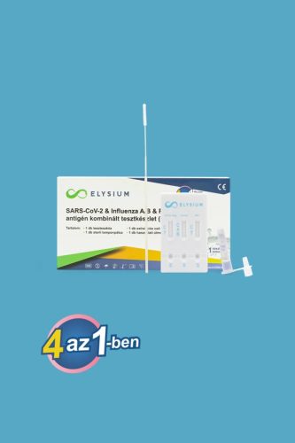 Elysium 4 az 1-ben SARS-CoV-2 & FLU A+B & RSV gyorsteszt