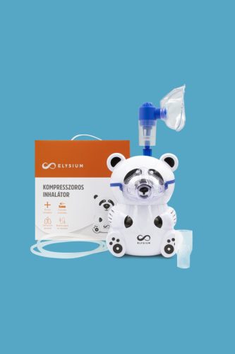 Elysium kompresszoros panda formájú inhalátor - AXD-307