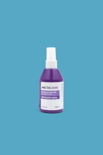 METACARE povidon-jód 10% bőrtisztító spray-100 ml