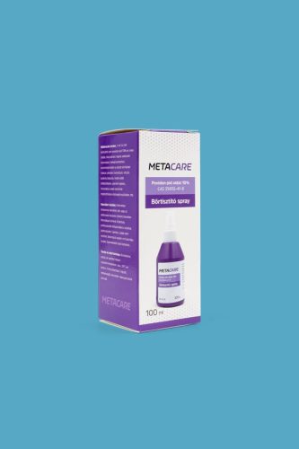 METACARE povidon-jód 10% bőrtisztító spray-100 ml