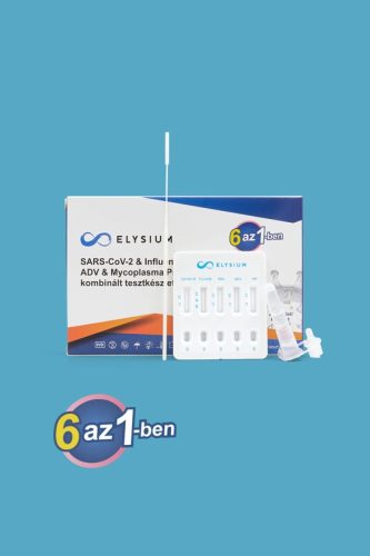 Elysium 6 az 1-ben influenza A+B, RSV, ADV, COVID-19 és MP gyorsteszt