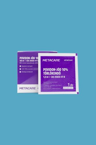 METACARE povidon-jód 10% törlőkendő