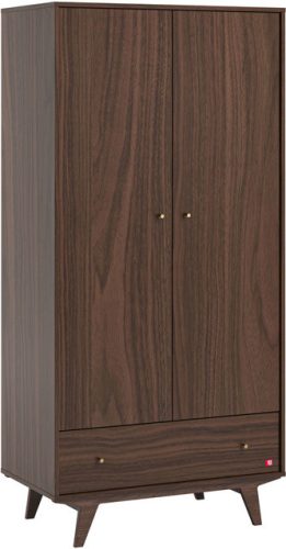 VOX Mid II babaszoba bútor szett, babaágy 140-es, pelekázó komód, szekrény  - dio