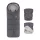 PETITE&MARS Téli szett Jibot 3in1 bundazsák + kézmelegítő kesztyű babakocsira Jasie Charcoal Grey