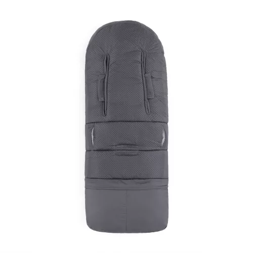 PETITE&MARS Téli szett Jibot 3in1 bundazsák + kézmelegítő kesztyű babakocsira Jasie Charcoal Grey