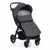 PETITE&MARS Téli szett Jibot 3in1 bundazsák + kézmelegítő kesztyű babakocsira Jasie Charcoal Grey