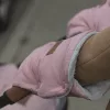 PETITE&MARS Téli szett Jibot 3in1 bundazsák + kézmelegítő kesztyű babakocsira Jasie Dusty Pink