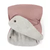 PETITE&MARS Téli szett Jibot 3in1 bundazsák + kézmelegítő kesztyű babakocsira Jasie Dusty Pink