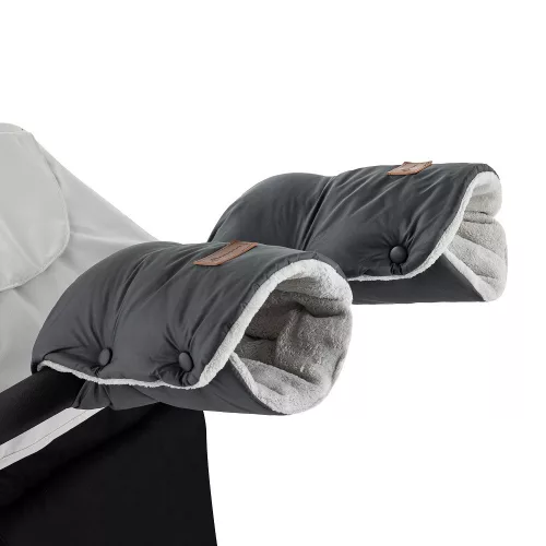 PETITE&MARS Bundazsák Comfy 4in1 Elegant Caramel + Kesztyű Jasie Charcoal Grey