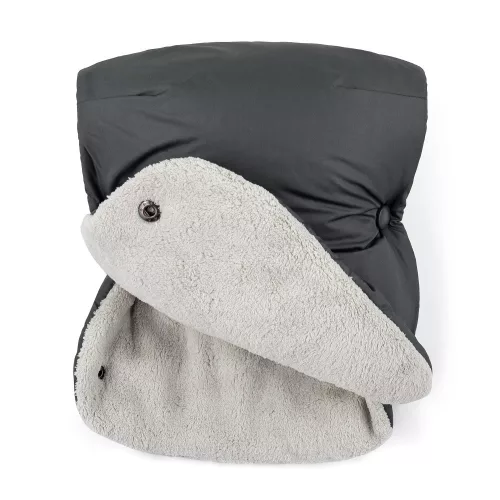 PETITE&MARS Bundazsák Comfy 4in1 Elegant Caramel + Kesztyű Jasie Charcoal Grey