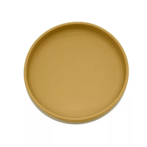 PETITE&MARS Szilikon étkészlet TAKE&MATCH 4 db Misty Green - Intense Ochre 6hó+