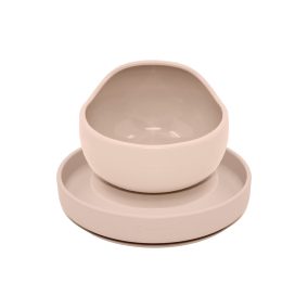   PETITE&MARS Szilikon 2 részes étkészlet TAKE&MATCH  tányér + tál Desert Sand 6hó+