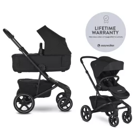   EASYWALKER Kombinált babakocsi Jimmey 2v1 Pepper Black LITE RWS
