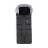 PETITE&MARS Téli szett Arctic 4in1 bundazsák + kézmelegítő kesztyű babakocsira Furry Forever Black