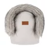 PETITE&MARS Téli szett Arctic 4in1 bundazsák +kézmelegítő kesztyű babakocsira Furry Champagne Shower