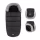 PETITE&MARS Téli szett Comfy 4in1 bundazsák + kézmelegítő kesztyű babakocsira Furry Forever Black