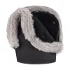 PETITE&MARS Téli szett Comfy 4in1 bundazsák + kézmelegítő kesztyű babakocsira Furry Forever Black