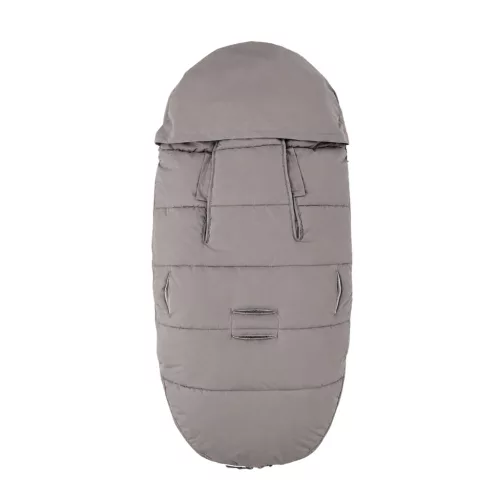 PETITE&MARS Téli szett Comfy 4in1 bundazsák + kézmelegítő kesztyű babakocsira Furry Mocha Mousse