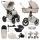 MUUVO KÉSZLET Babakocsi Quick Boho Beige szett 2v1 + CYBEX Aton B2 i-Size + alap