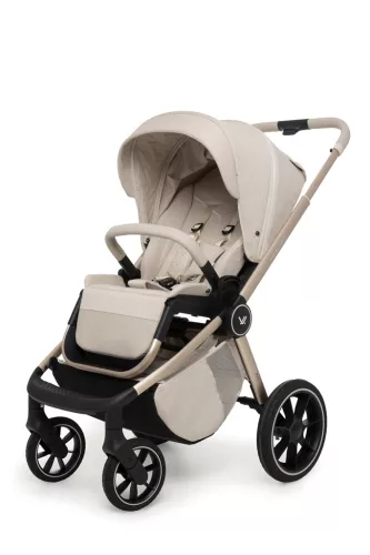 MUUVO KÉSZLET Babakocsi Quick Boho Beige szett 2v1 + CYBEX Aton B2 i-Size + alap